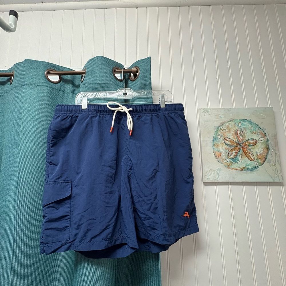 Tommy Bahama Swim Trunks in Blue Size XL